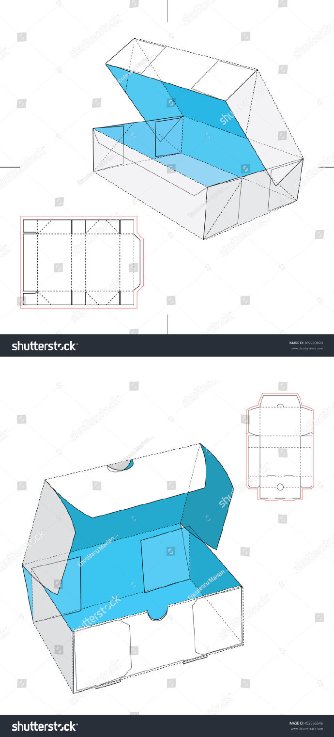 盒型包装设计展开图,干货转需!