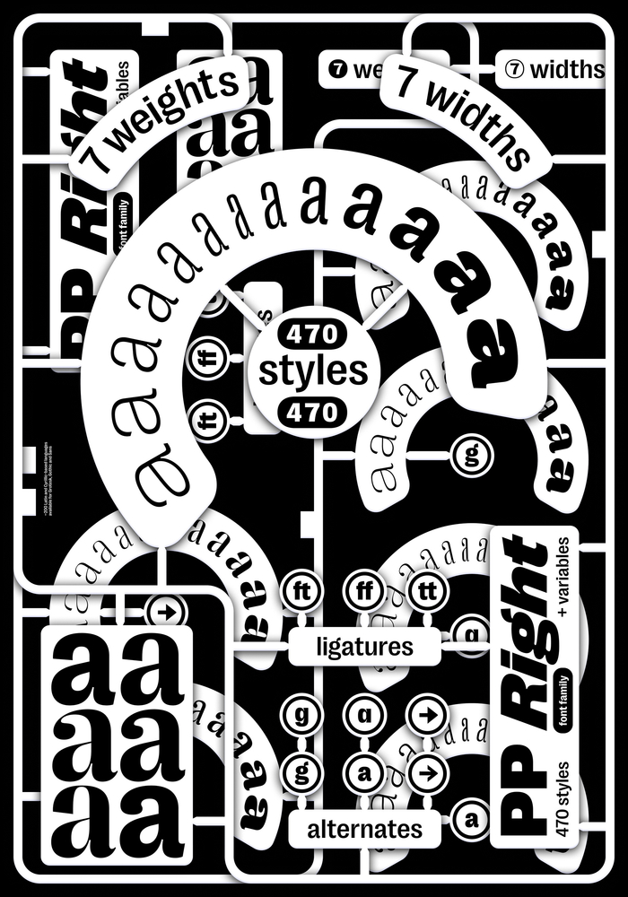 来自设计师 mikhail lychkovskiy 黑白色系活动海报设计