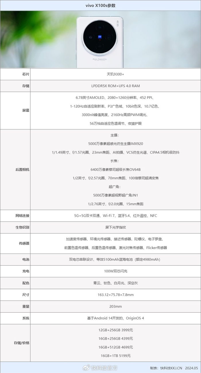 历代机身最薄!vivo x100s评测:令直屏党狂喜的轻薄影像神机