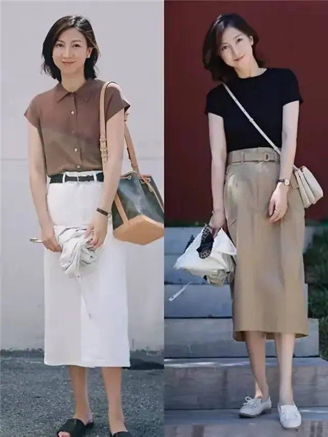 为什么40岁的中年女人穿"裙子"更高级洋气?看3个技巧,就懂了