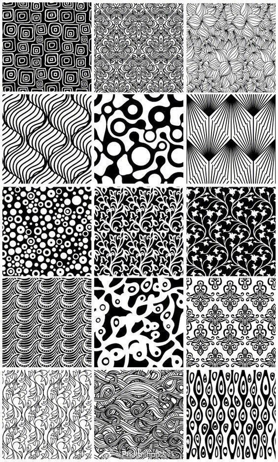 手绘纹理图案集