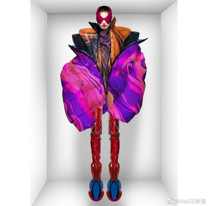 造型犹如游戏中的人物角色! 设计者:prueque