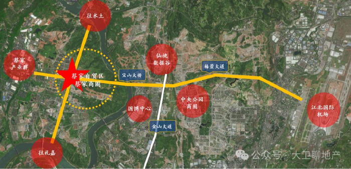 收入,也代表着人口聚集;如此区位,让中诚两江印拥有了良好的通勤效率