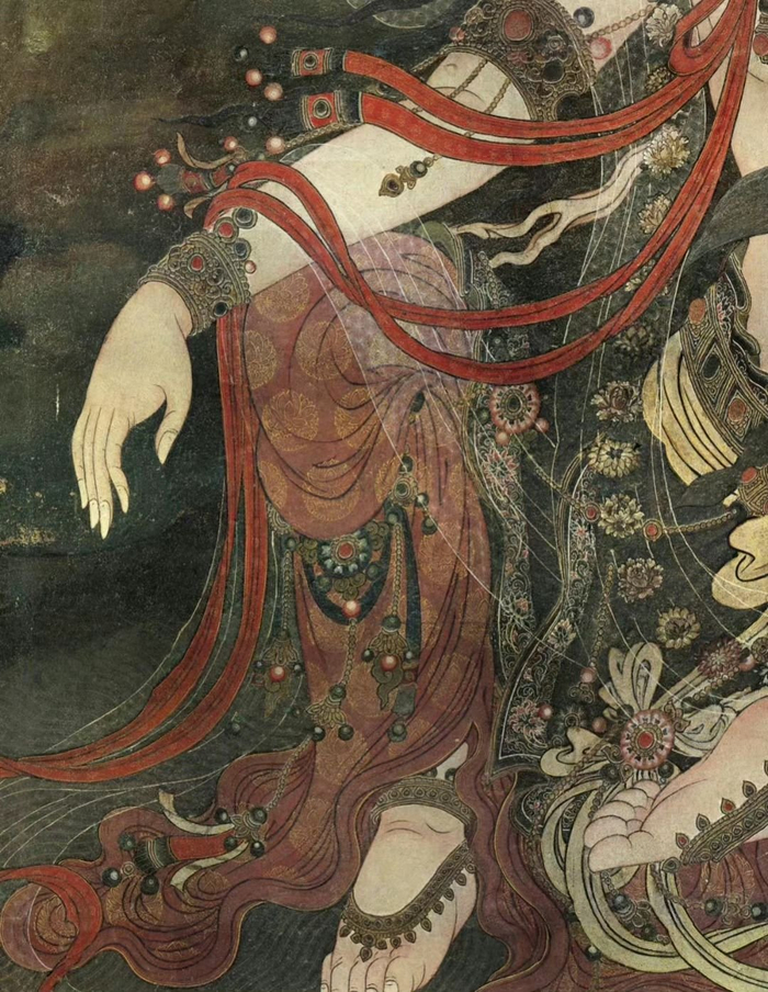 明 · 法海寺壁画《水月观音》.