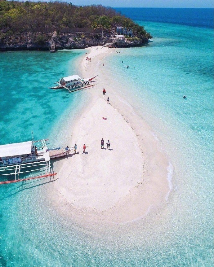 菲律宾苏米龙蓝水岛 .__财经头条