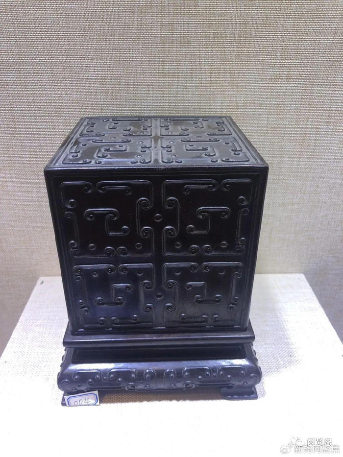 阅览阁博物馆 61小叶紫檀勾云官印盒|博物馆|小叶紫檀|官印_新浪