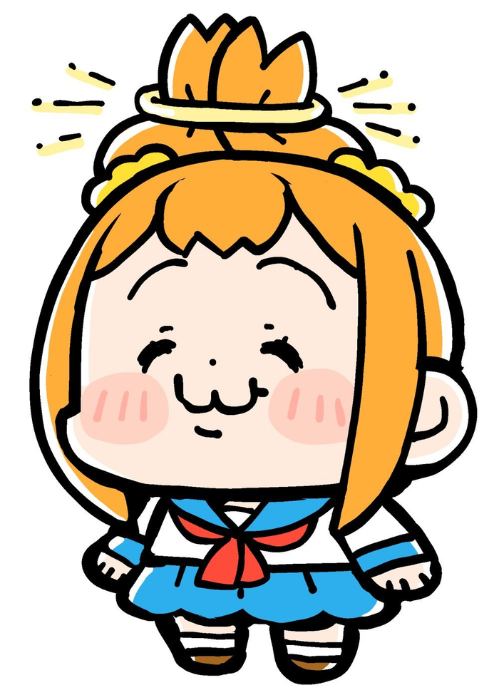 「pop子和pipi美」作者 大川ぶくぶ新绘制了一张玛奇玛 !