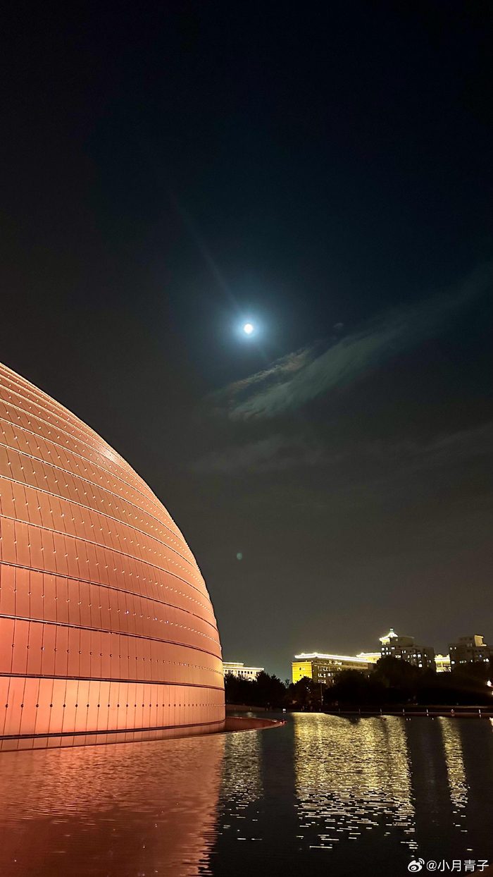 梦幻中秋北京超级月亮摄影