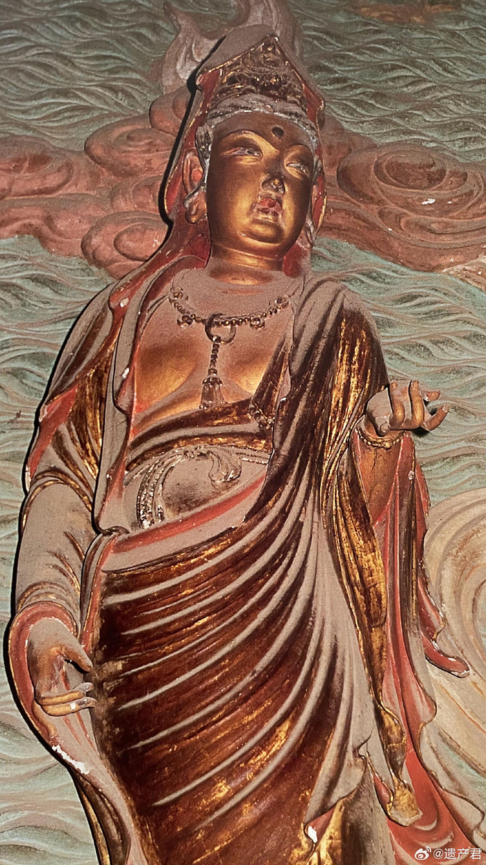 山西古代彩塑图片拍自画册