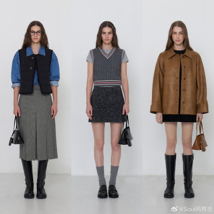 grove23fwlookbook复古休闲的秋冬日常服参考