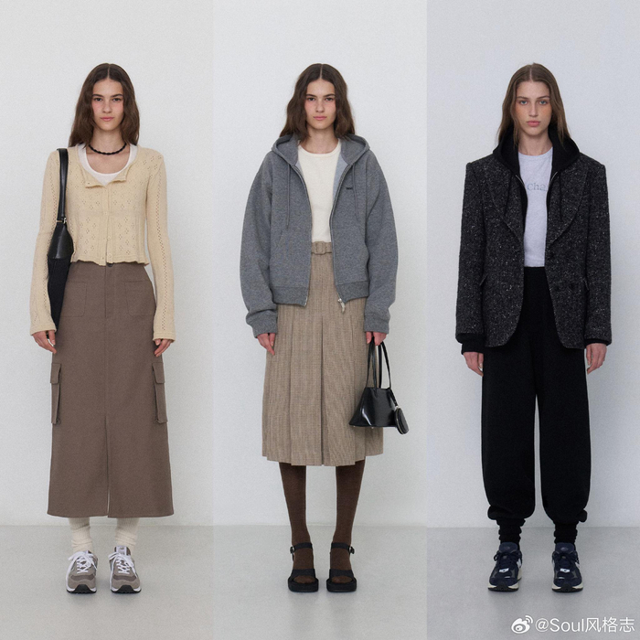 grove23fwlookbook复古休闲的秋冬日常服参考
