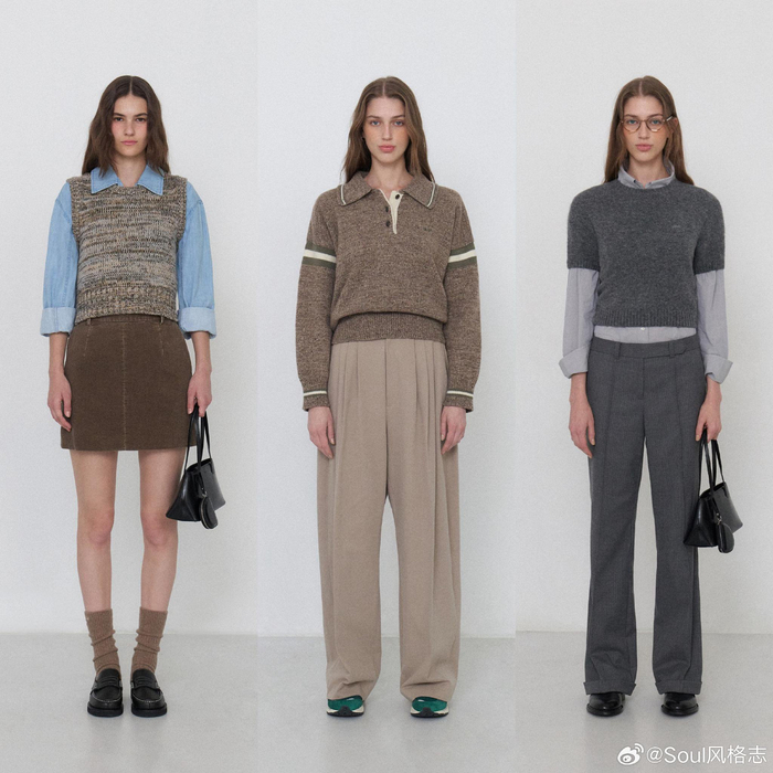 grove23fwlookbook复古休闲的秋冬日常服参考