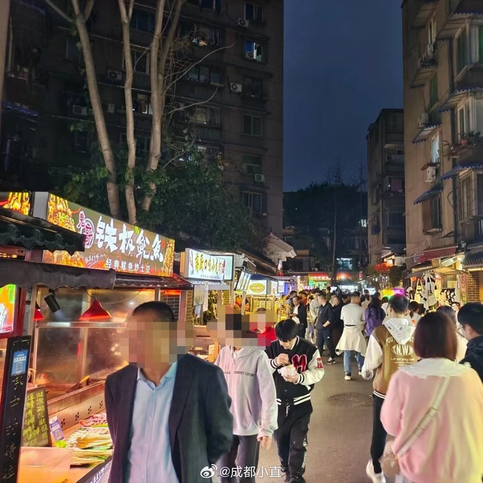 经过半月整改成都抚琴夜市又回来了