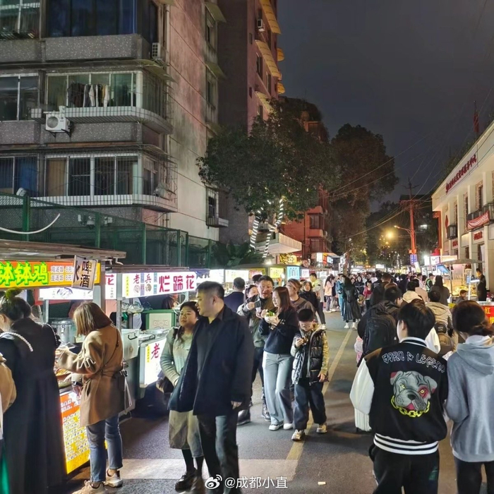 经过半月整改成都抚琴夜市又回来了