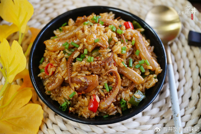 太香了刚学会的鱿鱼拌饭做法连吃2碗都不够简单不费劲