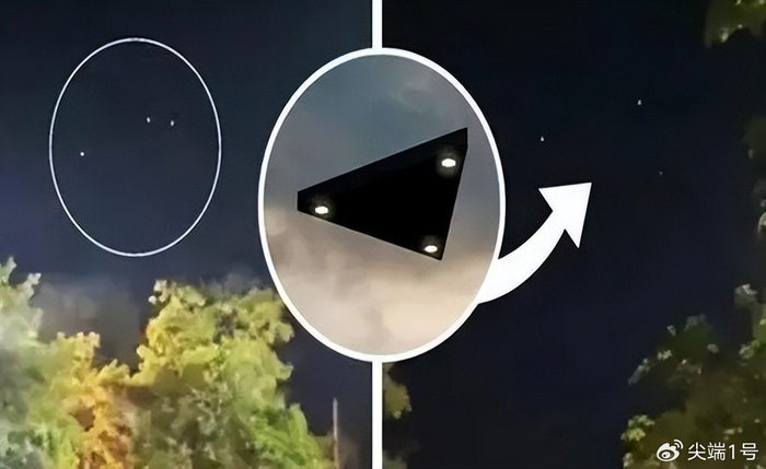 常州夜空现三角形不明飞行物|反重力|不明飞行物|三角形_新浪新闻