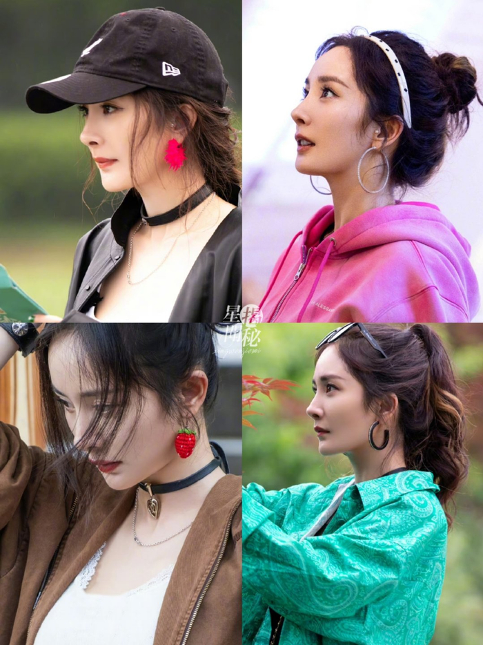 杨幂的耳饰小合集又美又有气质