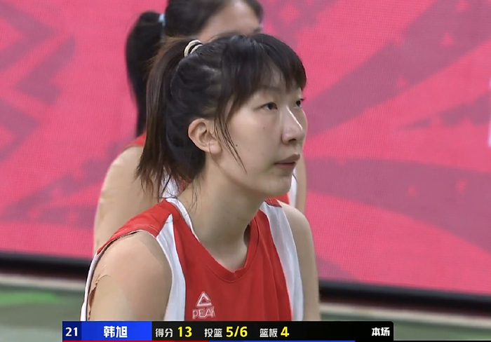 女篮五大国手狂轰80分,韩旭完爆外援,李梦意外迷失|王思雨|内蒙古