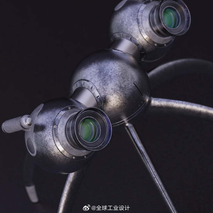 malcom仿生蜘蛛摄像头设计