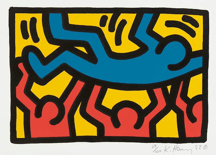 美国艺术家凯斯哈林keithharing