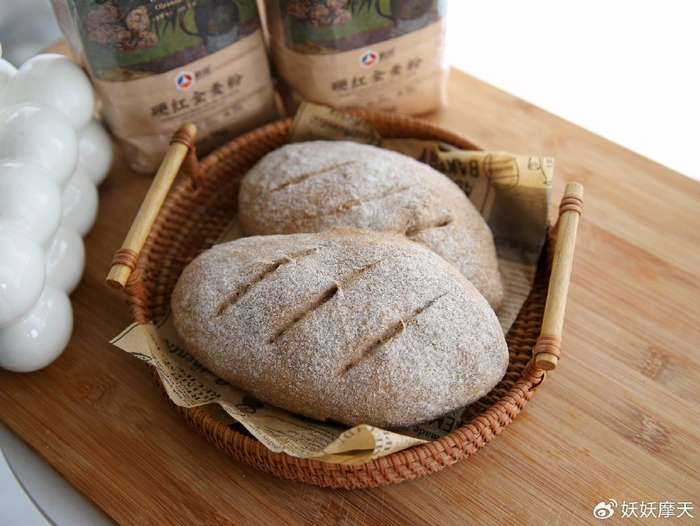 无糖少油的全麦面包,简单易做不用揉面,健康低脂饱腹感超强