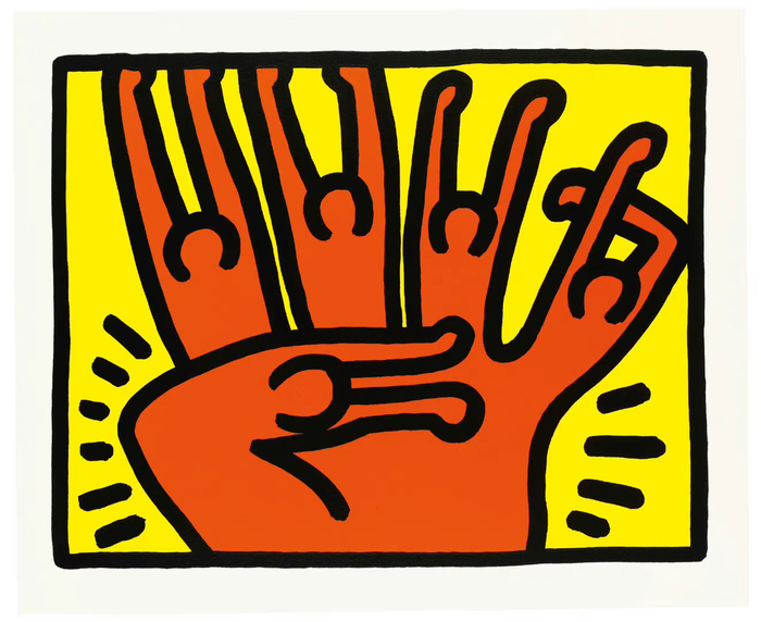 美国艺术家凯斯哈林keithharing