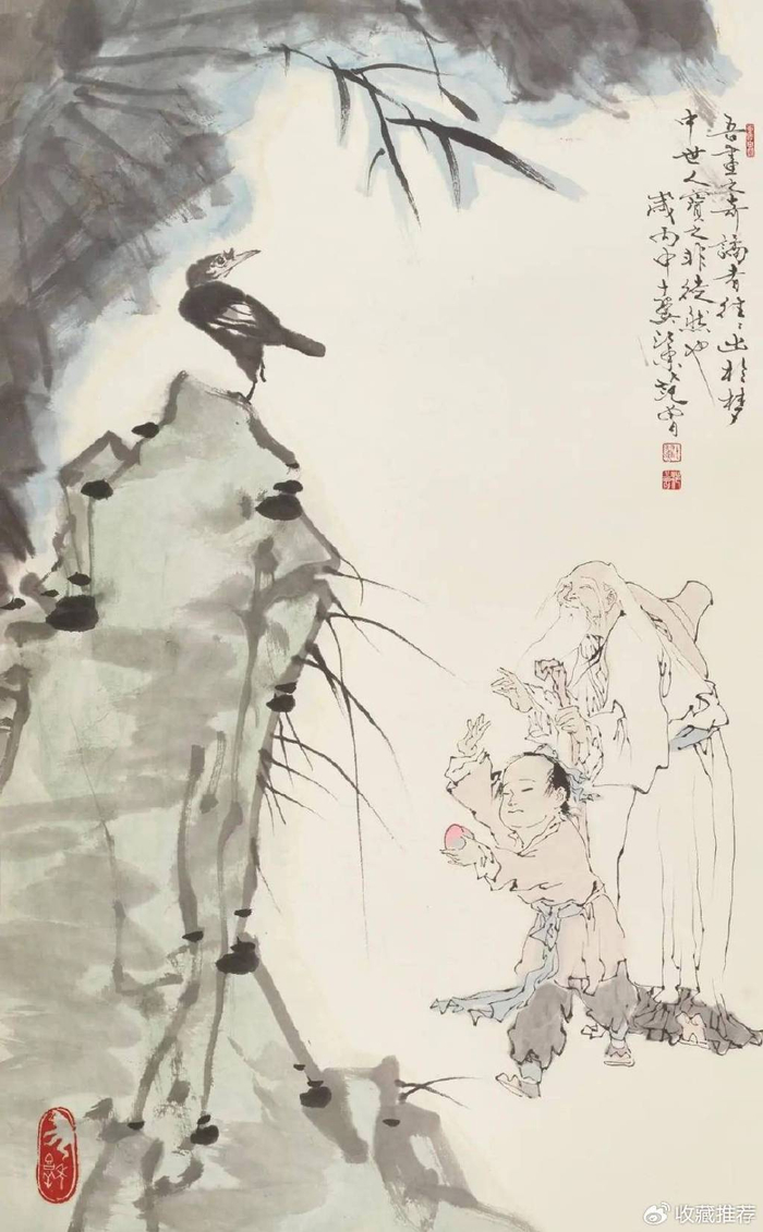 诗笺宝瑟墨醍醐——荣宝斋范曾龙年新春书画展(上)|尺寸|范曾|醍醐