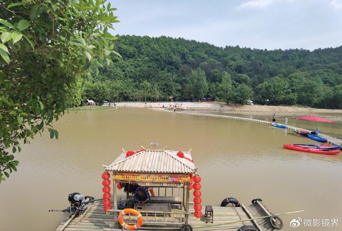 新县郭家河湿地公园图片