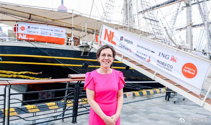 荷兰王国驻上海总领事馆总领事marjo crompvoets和荷兰王国驻华大使馆