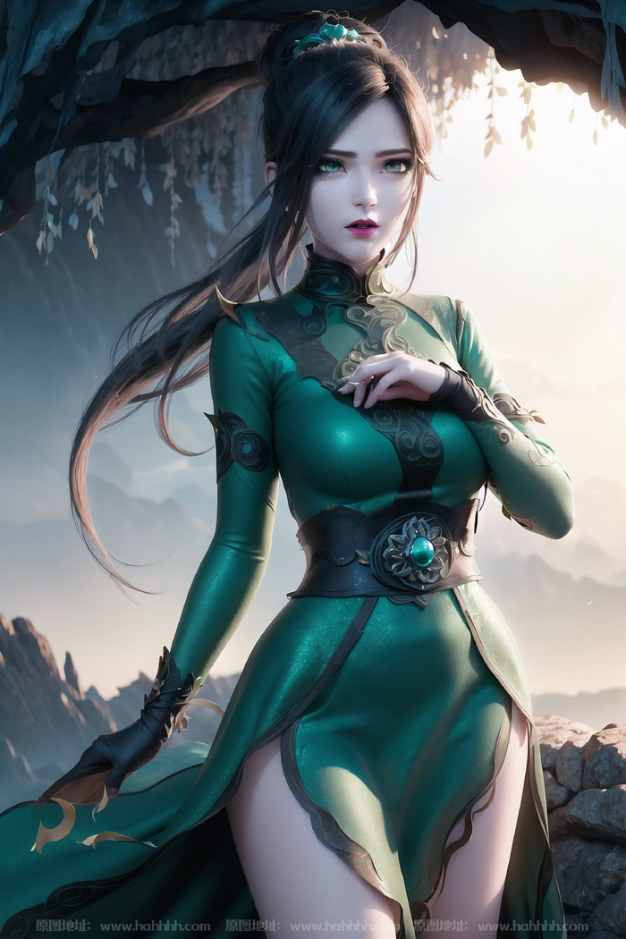 白蛇缘起青蛇劫起图集ai绘画动漫二次元手机电脑高清壁纸