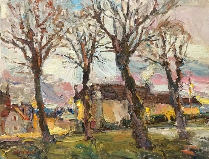 法国当代印象派画家antoninpassemard风景油画作品欣赏