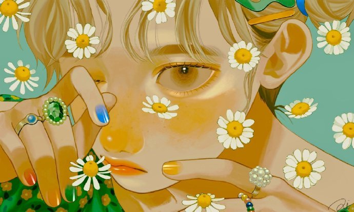 日本插画师oto3046笔下的少女插画欣赏