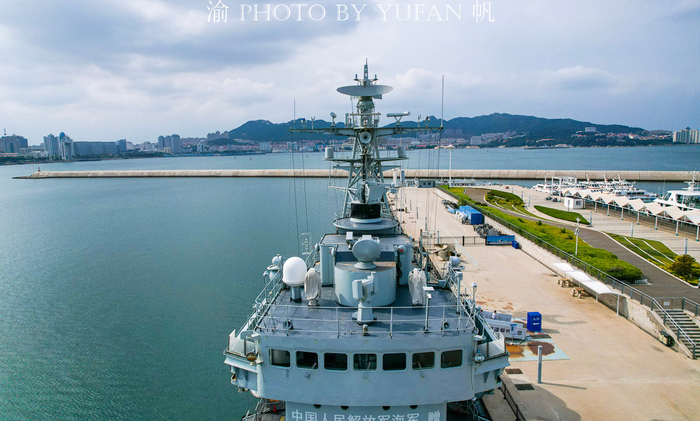 造价21亿的军舰像啥样?威海的大连号驱逐舰对外开放啦,快来参观