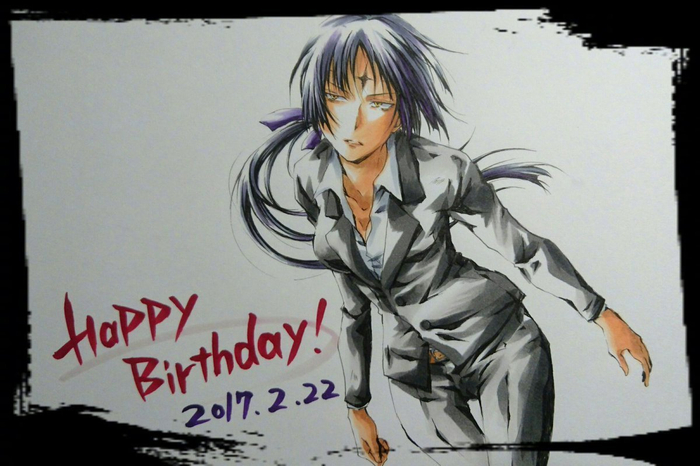 2月22日是驱魔少年露露贝尔的生日