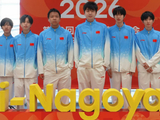 亚运会中国王者队安全落地日本，大合影神采奕奕，大帅真变瘦了