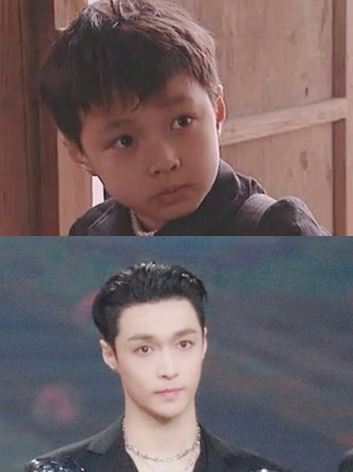 张艺兴中学毕业照来了艺兴真是从小帅到大啊