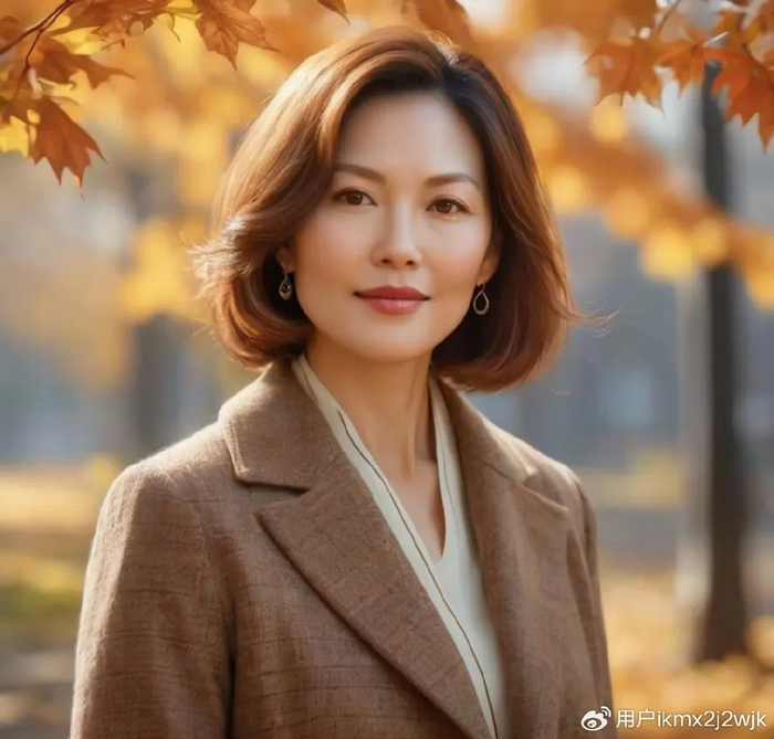 中年女性发型怎么选,侧分波波头很不错,知性时尚显气质