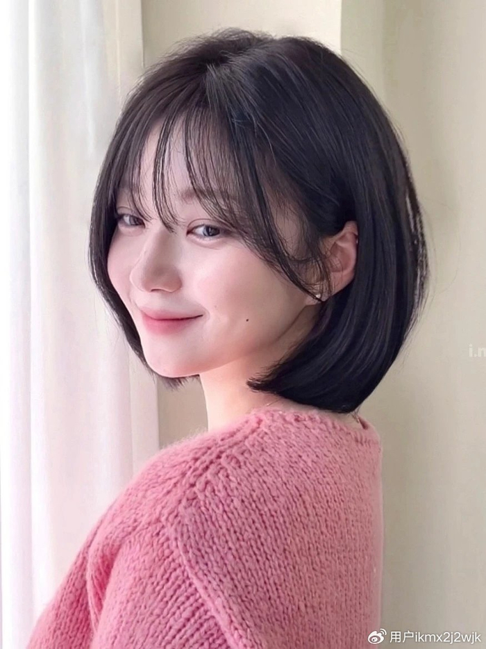 挂耳波波头,时尚与质感完美融合的发型,你喜欢吗