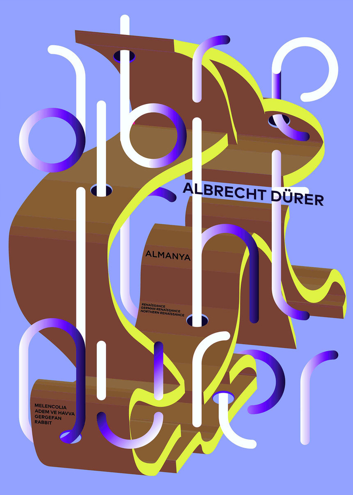 来自设计师ahmetbarin的字体海报作品