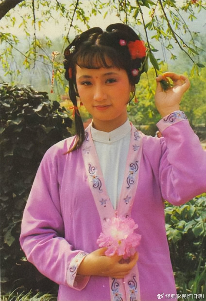 87版《红楼梦》香菱剧照:认识候长荣收获爱情是最难忘的