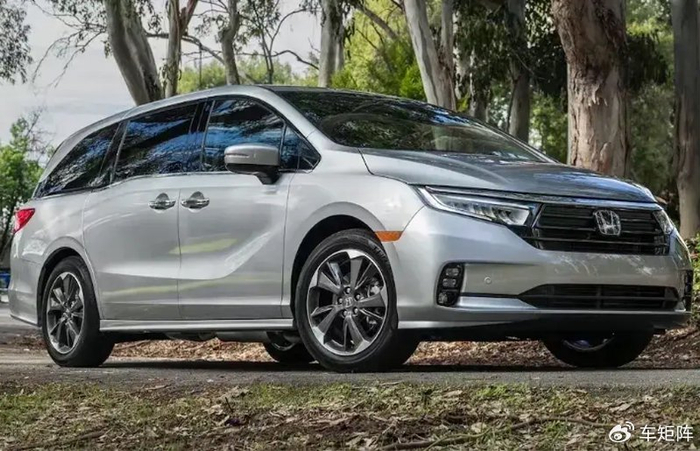 向顶部mpv领域发力或搭插电混动本田全新奥德赛海外实车曝光