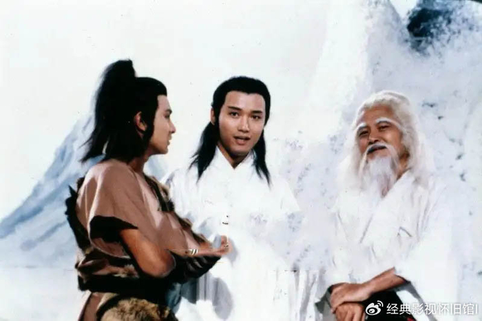 84版《神雕侠侣》幕后花絮:那时候的华仔还很青涩,带点婴儿肥|华仔