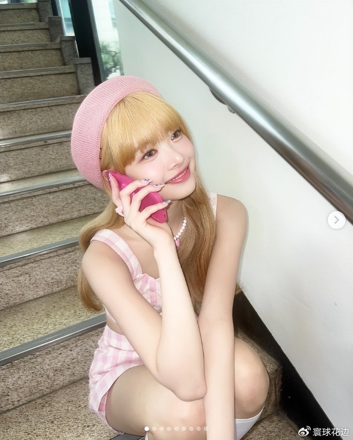 2023年首度染金发韩女星3.le sserafim 洪恩采