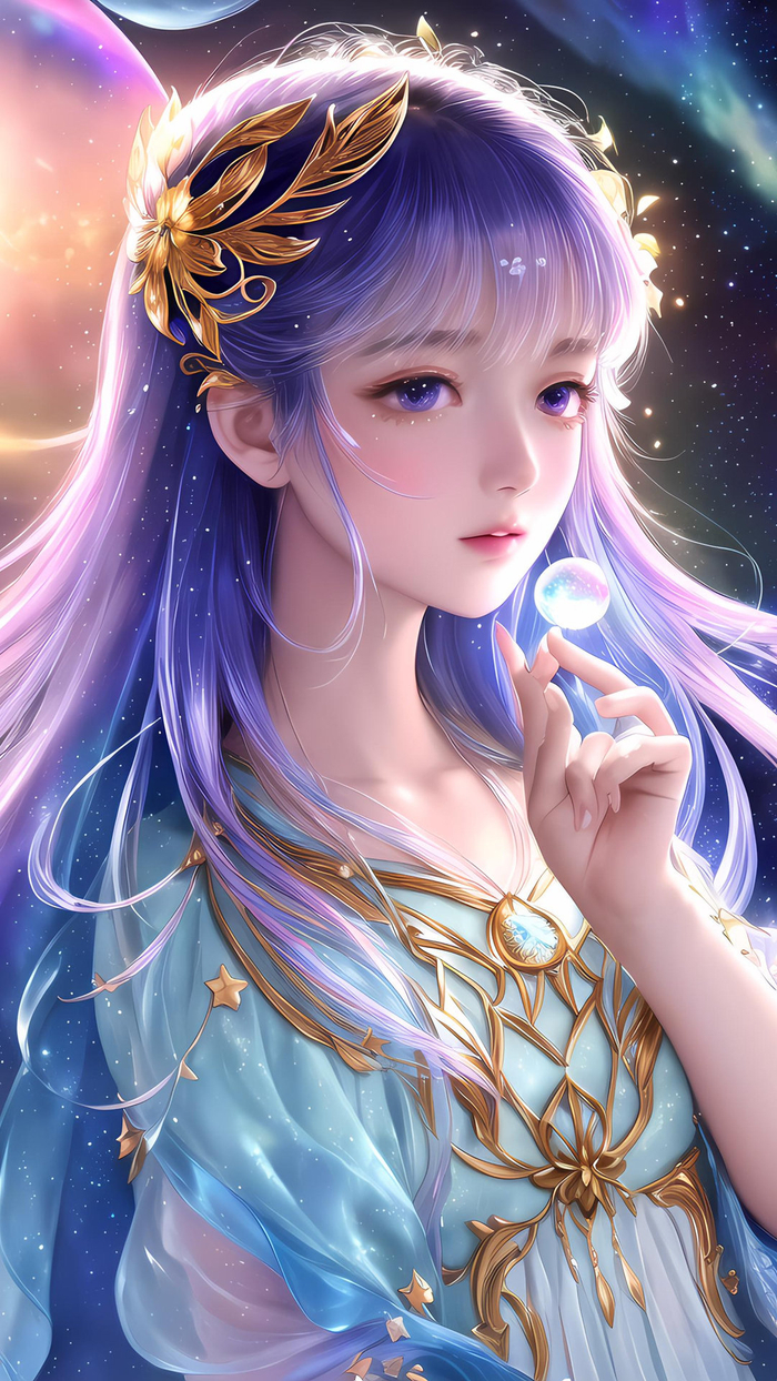 竖屏-主要古风类 电脑ai绘画图集动漫二次元穿搭手机高清壁纸|二次元