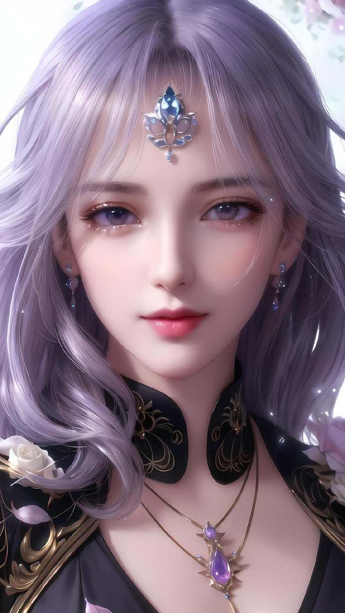 竖屏-风格各异 电脑ai绘画图集动漫二次元穿搭手机高清壁纸|二次元