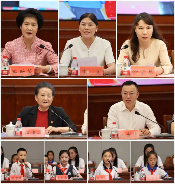 "作为一名人大代表,关心和呵护少年儿童成长是我无法割舍的情怀与责任