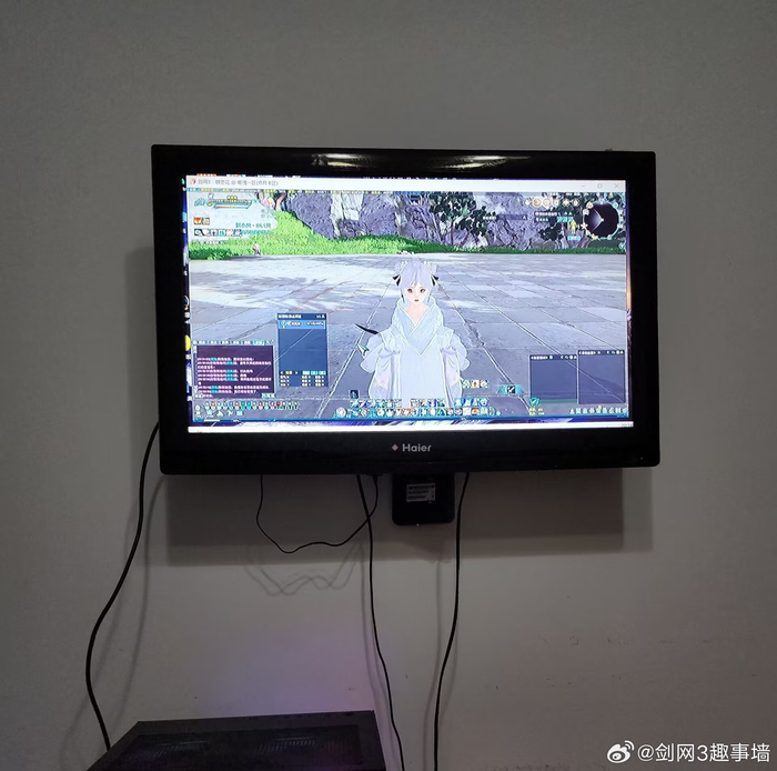 投稿论显示器坏了以后拿马赛克电视打剑三