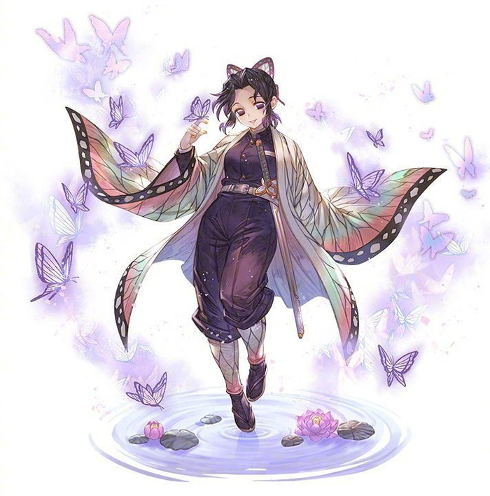 鬼灭之刃 蝴蝶忍 2/24 生日 676767鬼灭之