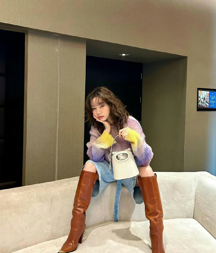 李惠利近期状态真的很不错ins更新新的照片美女好辣爱了爱了