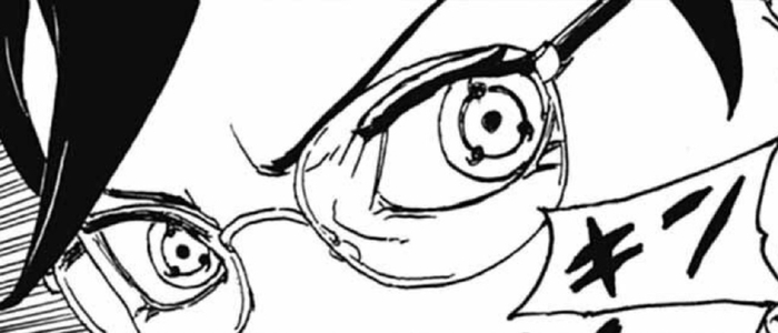 博人传漫画90话,神树佐偷袭佐良娜,写轮眼显神威,比轮回眼好用